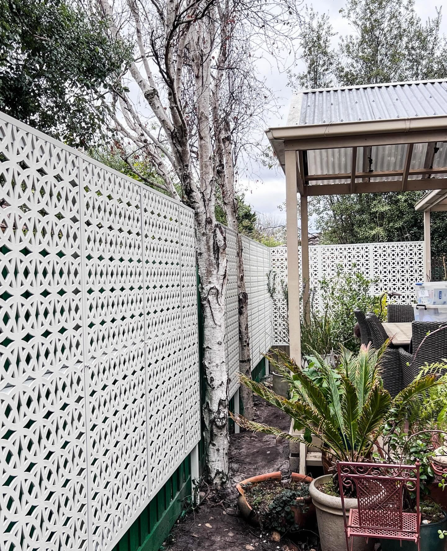 Fence Painting & Decorative Privacy Screens — Sandringham